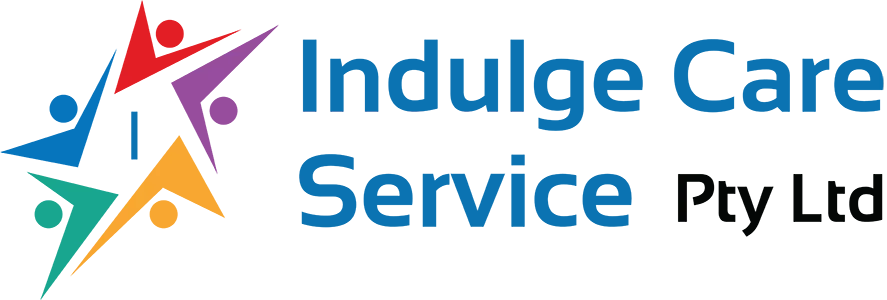 indulge care service logo wide
